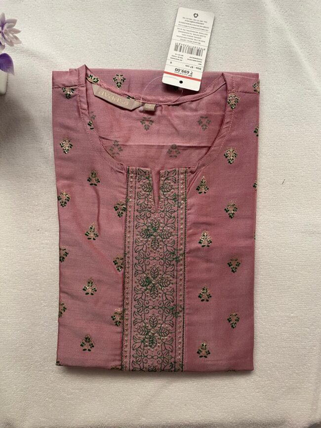 Avaasa Women's Cotton Printed Straight Kurta