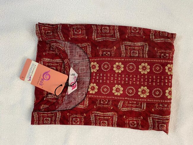 Women's Cotton Print Straight Kurta Pant With Dupatta - Image 6