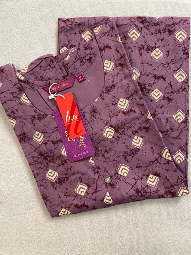 Women Cotton Printed Kurta - Image 4